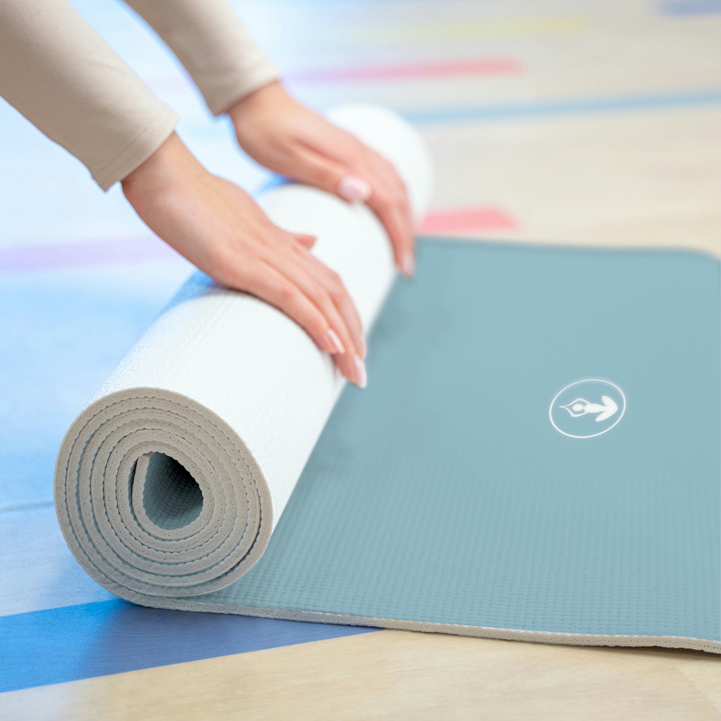 Zentality Foam Yoga Mat (Zentality Blue)